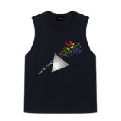 Flying Bird Dark Side Of The Moon Front Tank Black - OtherBrick