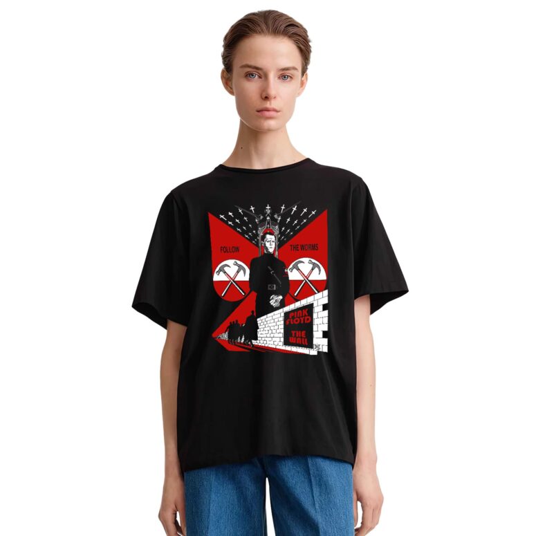 Follow The Worms The Wall Pink Floyd Shirt