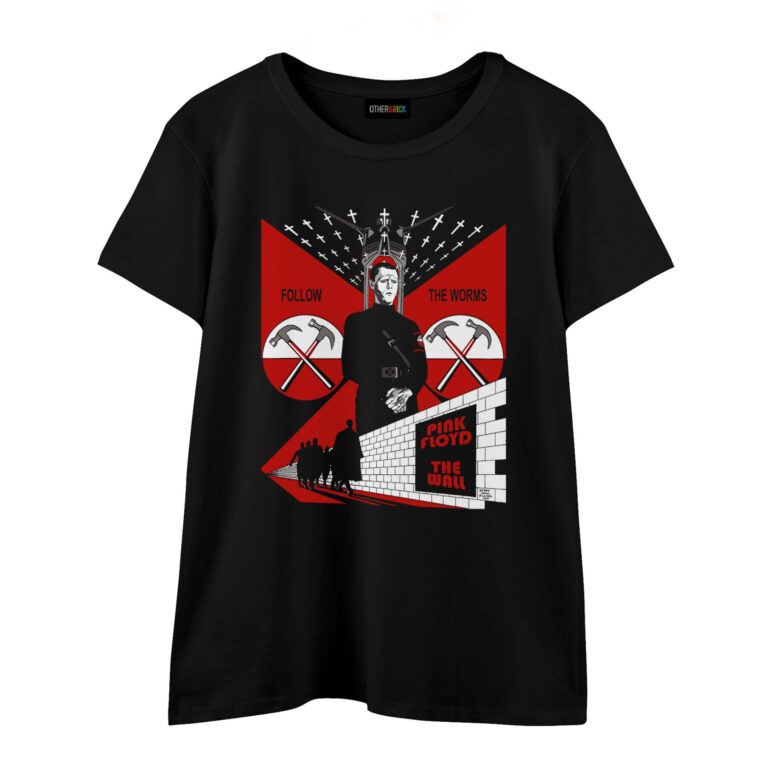 Follow The Worms The Wall Pink Floyd Shirt