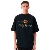 Galaxy Pink Floyd Front Shirt Man Black - OtherBrick