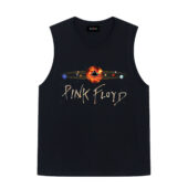 Galaxy Pink Floyd Front Tank Black - OtherBrick