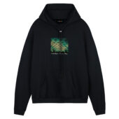 Goodbye Blue Sky Pink Floyd Front Hoodie Black - OtherBrick