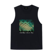 Goodbye Blue Sky Pink Floyd Front Tank Black - OtherBrick