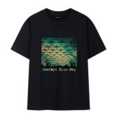 Goodbye Blue Sky Pink Floyd Front Tshirt Black - OtherBrick