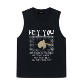 Hey You Out There In Front Tank Black - OtherBrick