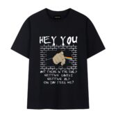 Hey You Out There In Front Tshirt Black - OtherBrick