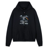 How Wish You Were Here Front Hoodie Black - OtherBrick