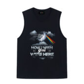 How Wish You Were Here Front Tank Black - OtherBrick