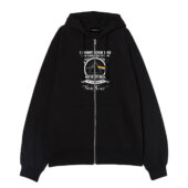 I Might Look Like I'am Listening To You Pink Floyd Front Ziphoodie Black@1x 1 - OtherBrick