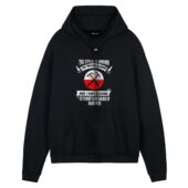 I Have Become Comfortably Numb Front Hoodie Black - OtherBrick