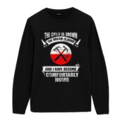 I Have Become Comfortably Numb Front Longsleeve Black - OtherBrick