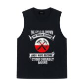 I Have Become Comfortably Numb Front Tank Black - OtherBrick