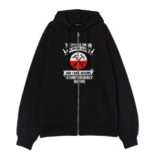 I Have Become Comfortably Numb Front Ziphoodie Black - OtherBrick