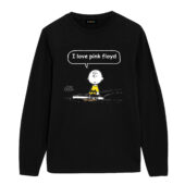 I Love Pink Floyd Snoopy Front Longsleeve Black - OtherBrick