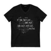 If You Dont Eat Your Meat You Cant Front Vneck Black - OtherBrick
