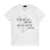 If You Dont Eat Your Meat You Cant Front Vneck White - OtherBrick