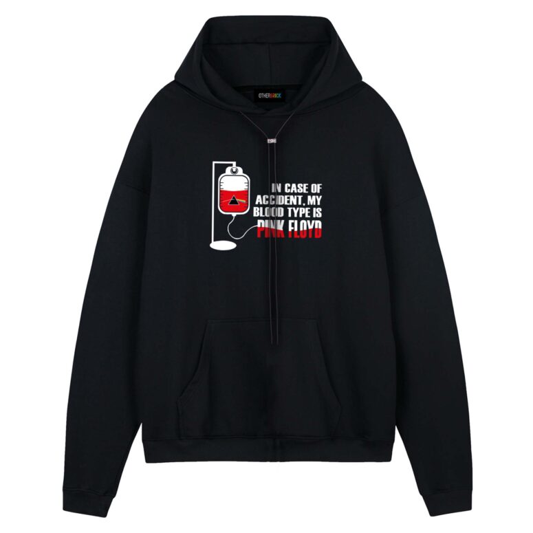 In Case Of Accident My Blood Type Is Pink Floyd Shirt