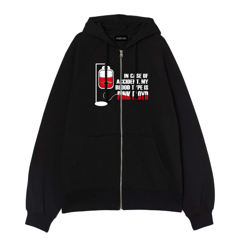 In Case Of Accident My Blood Type Is Pink Floyd Shirt