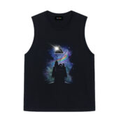 Is There Anybody Out There Pink Floyd Snoopy Front Tank Black - OtherBrick