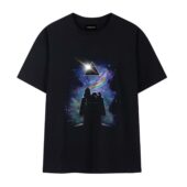 Is There Anybody Out There Pink Floyd Snoopy Front Tshirt Black - OtherBrick