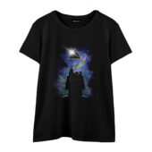 Is There Anybody Out There Pink Floyd Snoopy Front Wtee Black - OtherBrick
