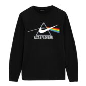 Just A Floydian Front Longsleeve Black - OtherBrick