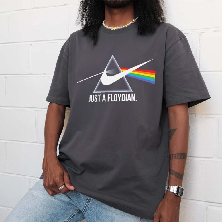 Just A Floydian Pink Floyd Just do it Parody Shirt Just A Floydian Pink Floyd Just do it Parody Shirt