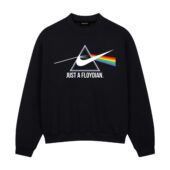 Just A Floydian Front Sweatshirt Black - OtherBrick