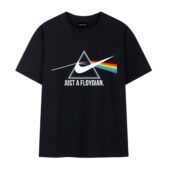 Just A Floydian Front Tshirt Black - OtherBrick