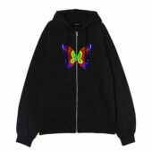 Nick Mason Saucerful Of Secrets Iron Butterfly Front Ziphoodie Black - OtherBrick