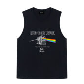 Old Guys Rule T Shirt Dark Side Of The Shed Plank Floored Front Tank Black - OtherBrick