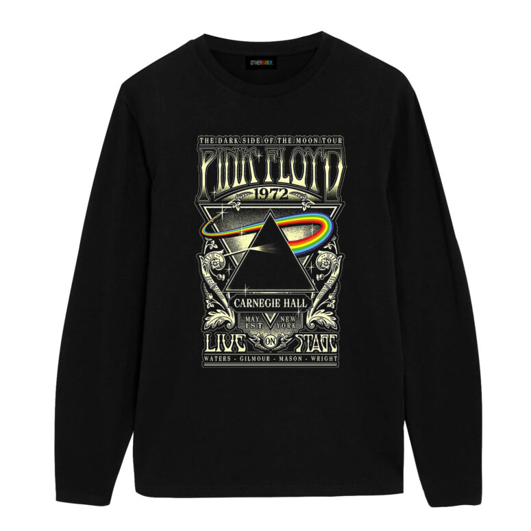 Pink Floyd DSOTM Tour Carnegie Hall 1972 New York Shirt