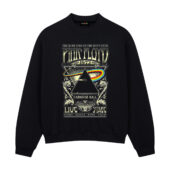 Pink Floyd Dsotm Tour Carnegie Hall 1972 New York Front Sweatshirt Black - OtherBrick