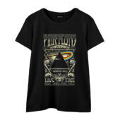Pink Floyd Dsotm Tour Carnegie Hall 1972 New York Front Wtee Black - OtherBrick