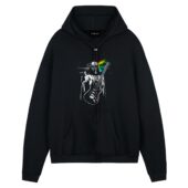 Pink Floyd Darth Vader The Dark Side Of The Death Star Front Hoodie Black - OtherBrick