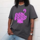 Pink Floyd Flying Pig Animals Front Shirt Man Grey - OtherBrick