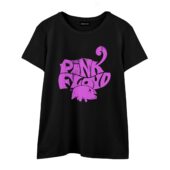 Pink Floyd Flying Pig Animals Front Wtee Black - OtherBrick