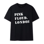 Pink Floyd London Front Tshirt Black - OtherBrick