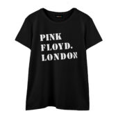 Pink Floyd London Front Wtee Black - OtherBrick