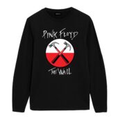 Pink Floyd The Wall Logo Front Longsleeve Black - OtherBrick