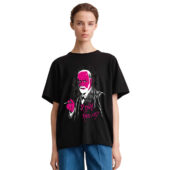 Pink Freud The Dark Side Of The Moon Pink Floyd Front Shirt Woman Black - OtherBrick