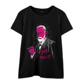 Pink Freud The Dark Side Of The Moon Pink Floyd Front Wtee Black - OtherBrick