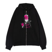 Pink Freud The Dark Side Of The Moon Pink Floyd Front Ziphoodie Black - OtherBrick