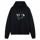 Pink Floyd Is My Super Power Front Hoodie Black - OtherBrick