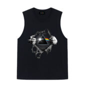 Pink Floyd Is My Super Power Front Tank Black - OtherBrick