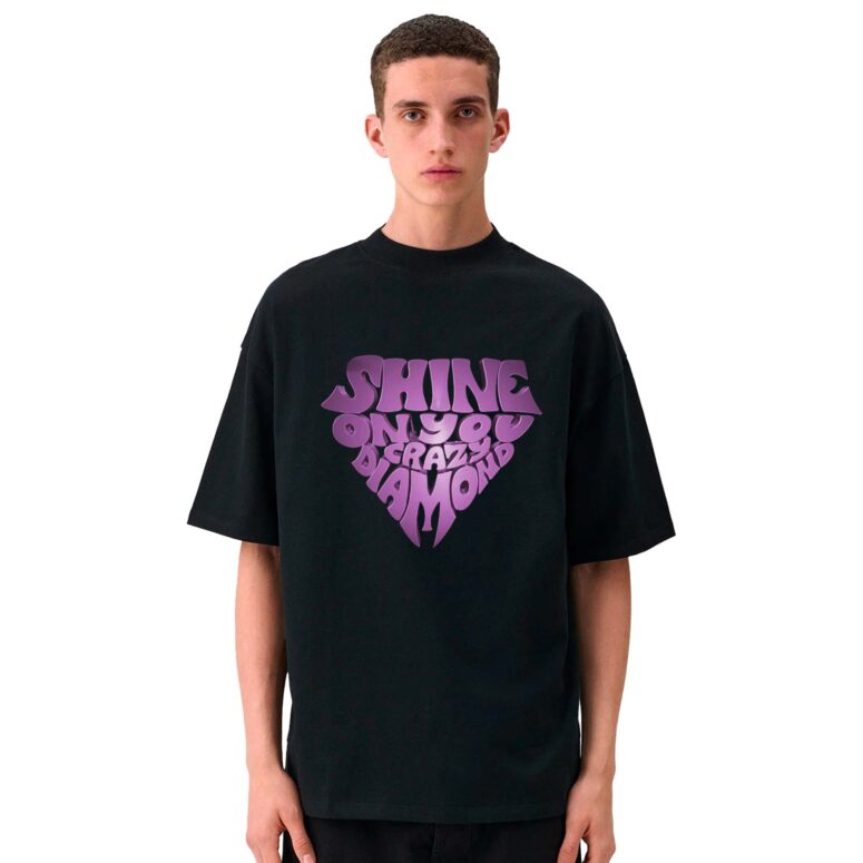 Shine On You Crazy Diamond 3D Typo Pink Floyd Shirt Shine On You Crazy Diamond 3D Typo Pink Floyd Shirt