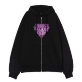 Shine On You Crazy Diamond 3d Typo Pink Floyd Front Ziphoodie Black - OtherBrick