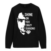 Shine On You Crazy Diamond Nick Mason Front Longsleeve Black - OtherBrick