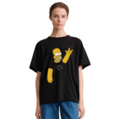 Simpson X Pink Floyd Front Shirt Woman Black - OtherBrick