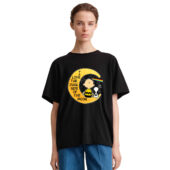 Snoopy I Love The Dark Side Of The Moon Font Shirt Woman Black - OtherBrick